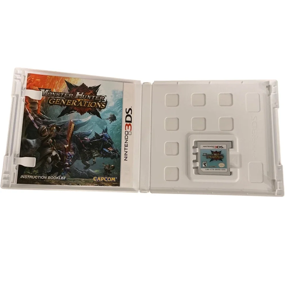 Monster Hunter Generations (2016) Nintendo 3DS Complete CIB‎ with Manual
